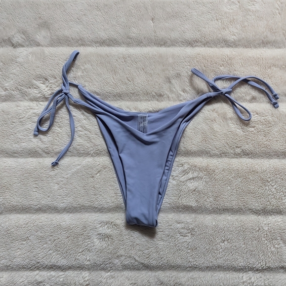 Tie-String Cheeky Bikini Bottom - Picture 1 of 3